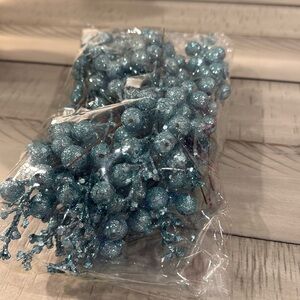 Artificial blue Berry picks